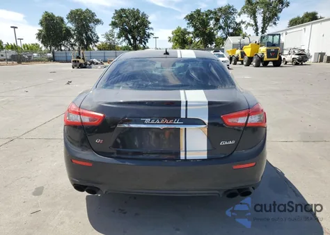 2014 Maserati Ghibli S z USA, uszkodzony, nr VIN ZAM57RTA5E1087854